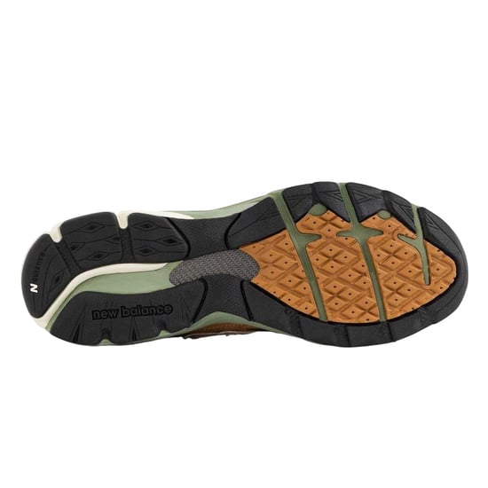 New Balance Dames/Dames Leren Trainers (Wit/Grijs) - Image 5