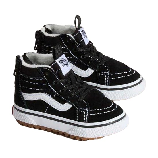 Vans Kleuter SK8-Hi Canvas High Top Sportschoenen (Zwart) - Image 5