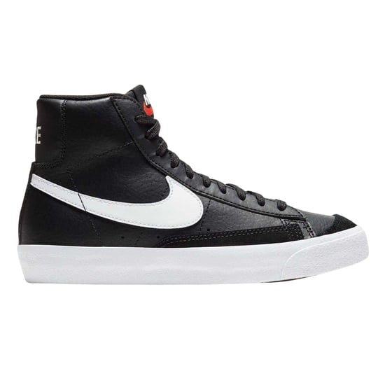 Nike Kinder Blazer 77 Leren Hoge Sneakers (Zwart/Wit) - Image 1