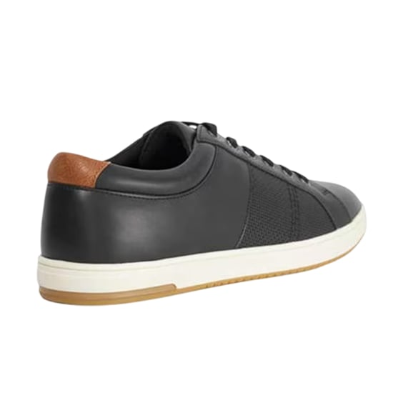 Dune London Heren Trez Canvas Laaggesneden Platte Schoenen (Zwart) - Image 2