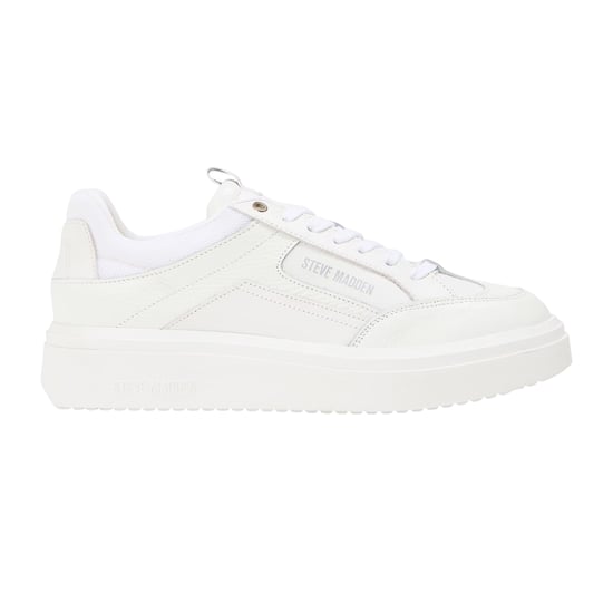 Steve Madden Heren Orlando leren sneakers (Wit) - Image 1