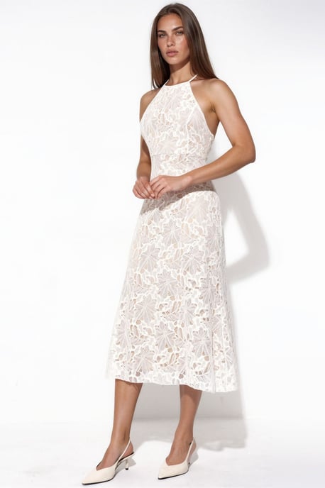 Halterneklace Midi-jurk - Image 2