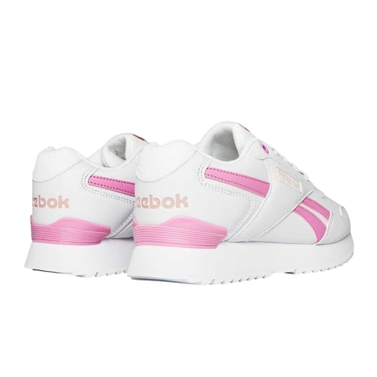 Reebok Womens/Ladies Royal Glide Flat Trainers (Grey/Pink) - Image 2