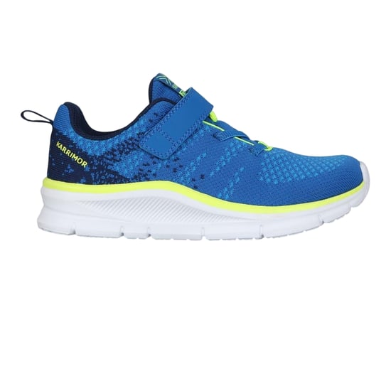 Karrimor Duma 6 platte sportschoenen voor jongens (Blauw/lime) - Image 1