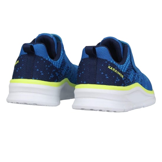 Karrimor Duma 6 platte sportschoenen voor jongens (Blauw/lime) - Image 2
