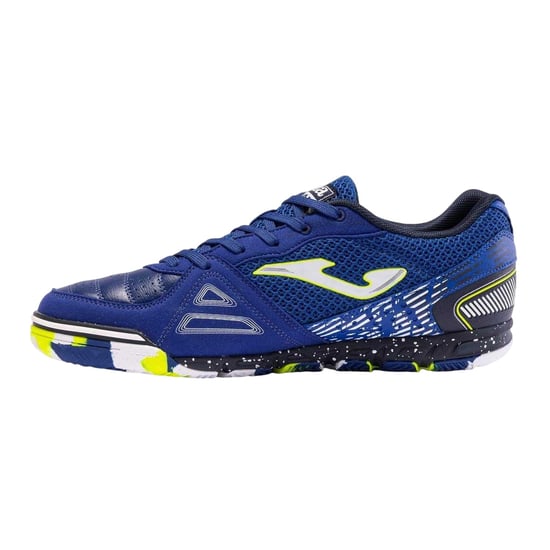 Joma Heren Mundial Leren Zaalvoetbalschoenen (Royaal Blauw) - Image 3