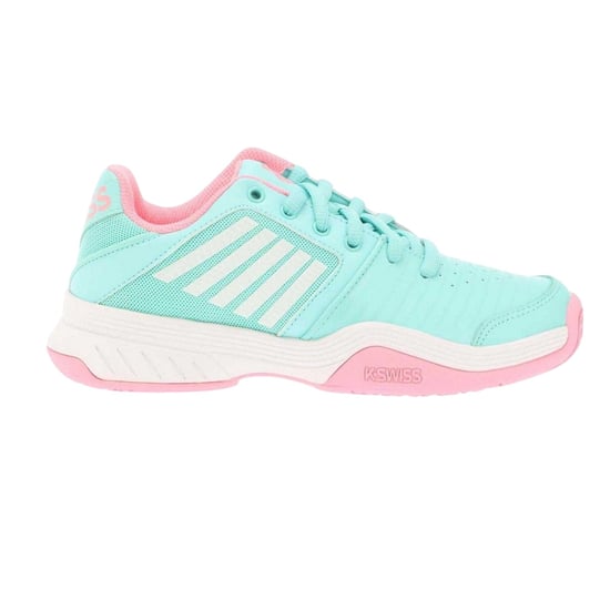 K-Swiss Meisjes Court Express Omni Stripes Tennisschoenen (Blauw) - Image 1