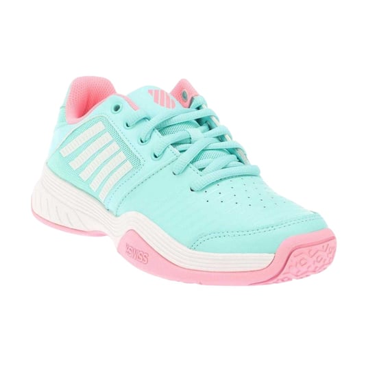 K-Swiss Meisjes Court Express Omni Stripes Tennisschoenen (Blauw) - Image 4