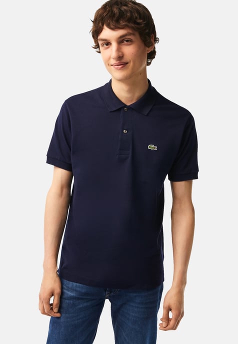 Lacoste Polo SS L1212 Klassieke pasvorm Polo Blauw - Image 4