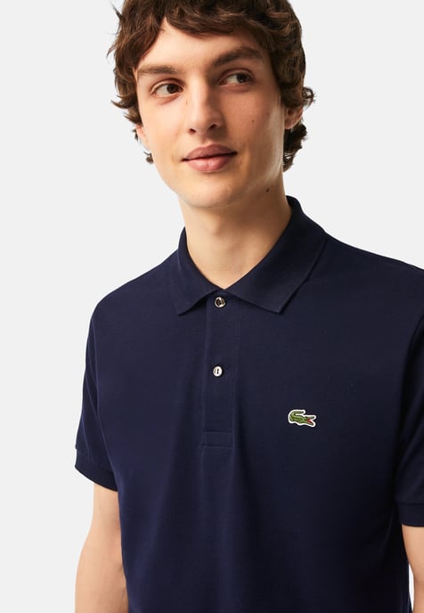 Lacoste Polo SS L1212 Klassieke pasvorm Polo Blauw - Image 5