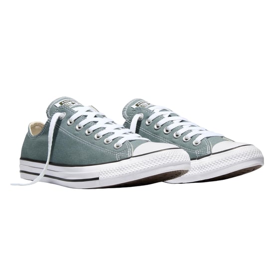 Converse Heren Ox Logo Canvas Trainers (Mineraal Grijs) - Image 5