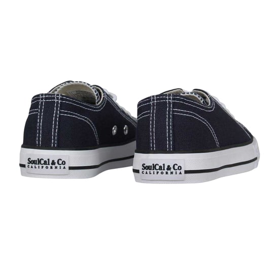 SoulCal Childrens/Kids Classic Canvas Trainers (Navy) - Image 2
