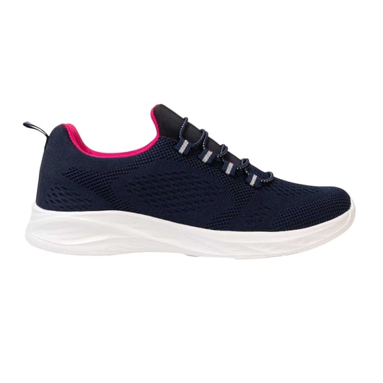 Donnay Dames/Dames Gebreide Platte Trainers (Marine) - Image 1
