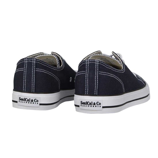 SoulCal Platte Trainers Heren Canvas (Marine) - Image 2