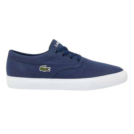 Lacoste Heren-sneakers van canvas met antislipzool (Marine) - Image 1