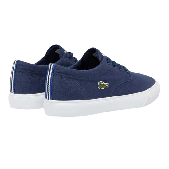 Lacoste Heren-sneakers van canvas met antislipzool (Marine) - Image 2
