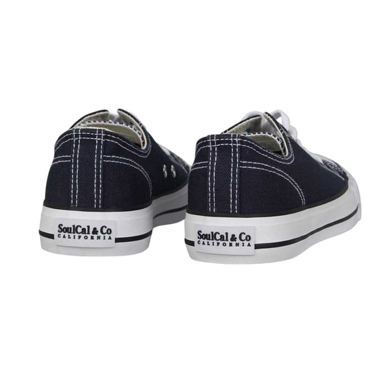 SoulCal Dames Canvas Sneakers (Marineblauw) - Image 2