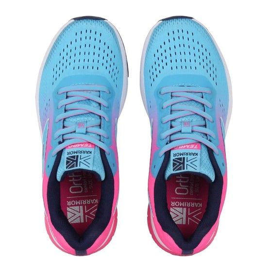 Karrimor Dames Tempo Sneakers (Blauw/Roze) - Image 4