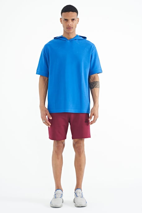 Oversized Hoodie T-Shirt met Accessoire Details - Image 3