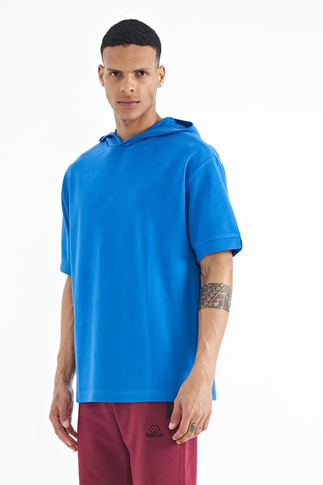 Oversized Hoodie T-Shirt met Accessoire Details - Image 5