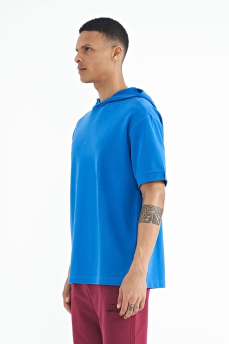 Oversized Hoodie T-Shirt met Accessoire Details - Image 6