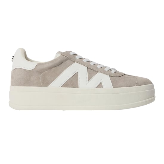 Steve Madden Leren sportschoenen voor dames (Grijs) - Image 1