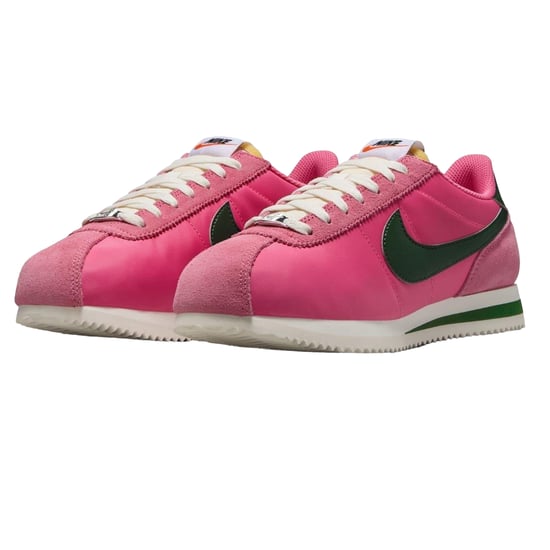 Nike Cortez-suède sneakers voor dames (Roze/Groen) - Image 4
