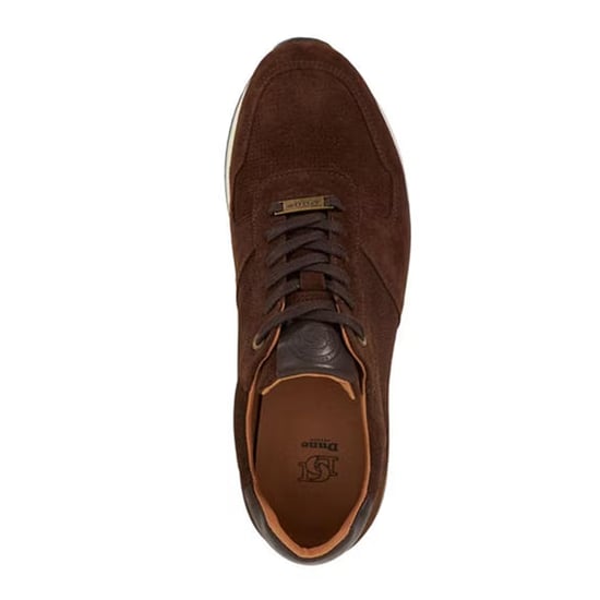 Dune London Heren Trilogy Suède Trainers (Bruin) - Image 5