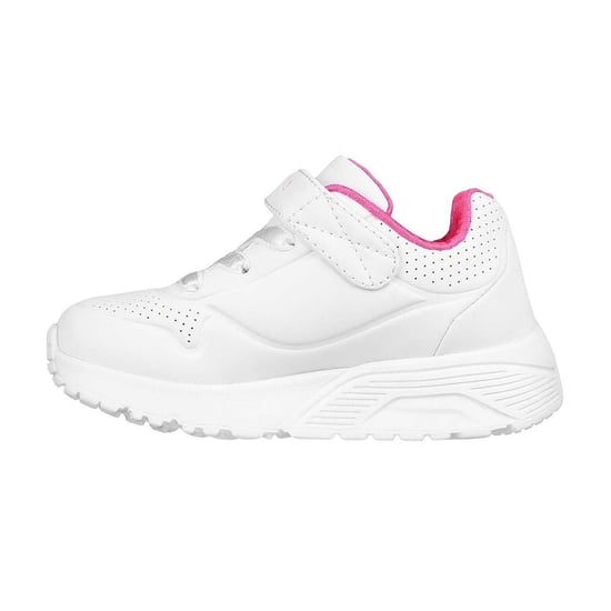 Skechers Meisjessneakers Street Uno Lite met perforaties (Roze/Wit) - Image 2