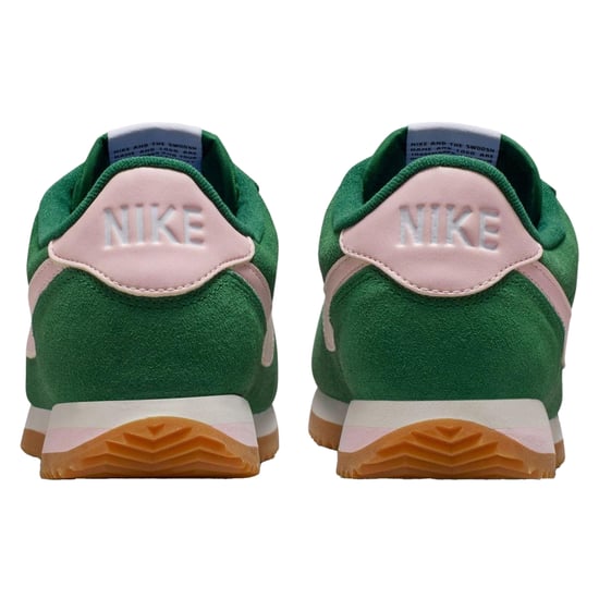 Nike Cortez-suède sneakers voor dames (Groen/roze) - Image 2
