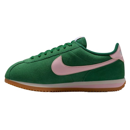 Nike Cortez-suède sneakers voor dames (Groen/roze) - Image 3