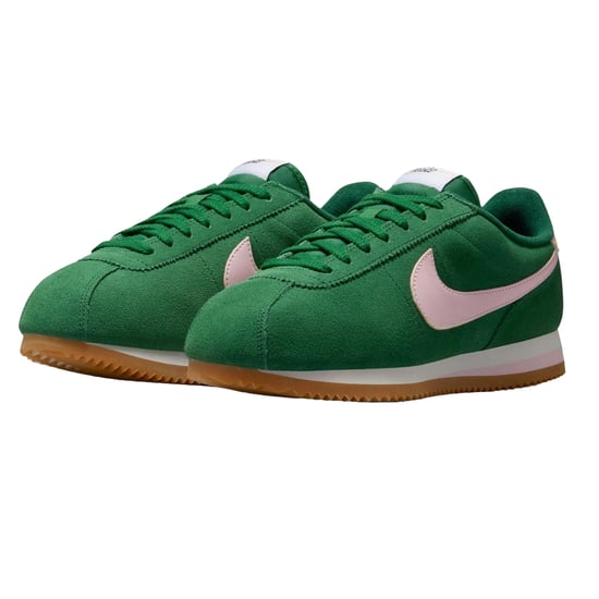 Nike Cortez-suède sneakers voor dames (Groen/roze) - Image 4
