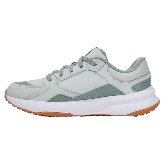Under Armour Heren Edge Low Trainers (Groen/Wit/Zwart) - Image 3