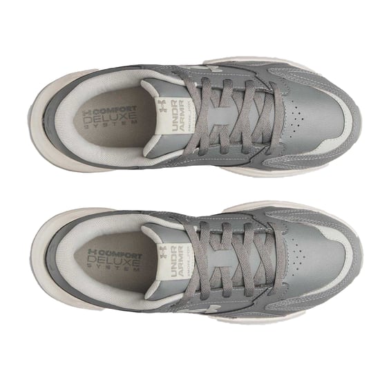 Under Armour Heren Edge Low Trainers (Groen/Wit/Zwart) - Image 5