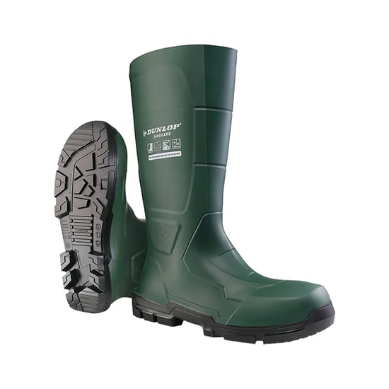 Dunlop Unisex Work-It veiligheidslaarzen voor volwassenen (Groen) - Image 3