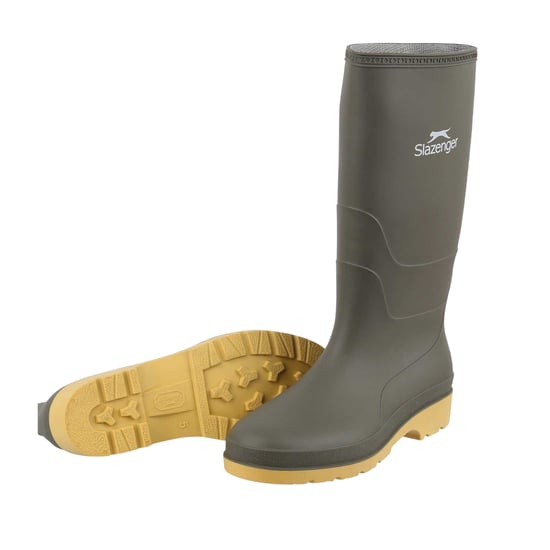 Slazenger Dames/Dames Waterdichte Wellington Laarzen met Logo (Groen) - Image 4