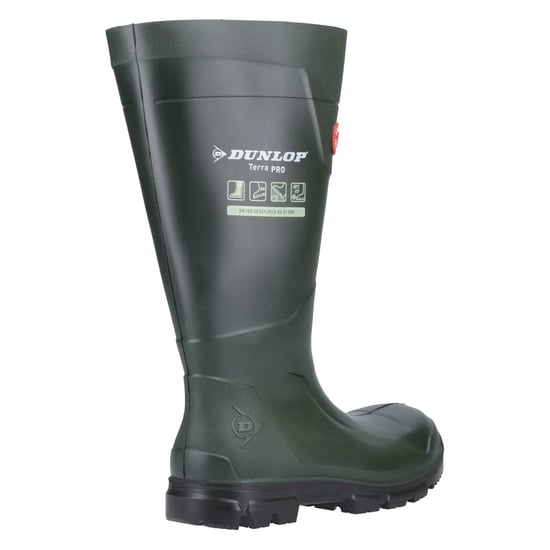Dunlop Volwassen uniseks Purofort TerraPRO Wellington Laarzen (Groen) - Image 2