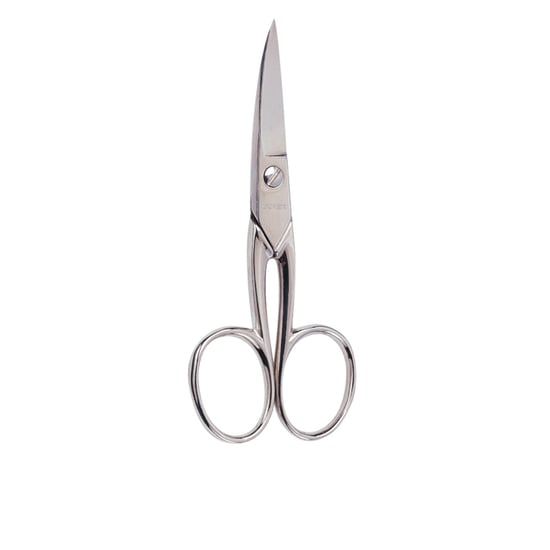 Vernikkelde Pedicureschaar Met Gebogen Punt - Image 1
