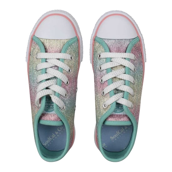 SoulCal Childrens/Kids Classic Canvas Trainers (Rainbow) - Image 4