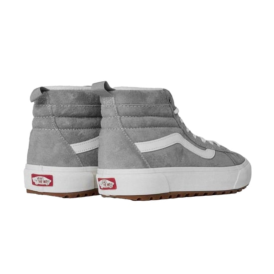 Vans Hoge sneakers met suède zijkantstreep en plateauzool voor dames (Motregen) - Image 2