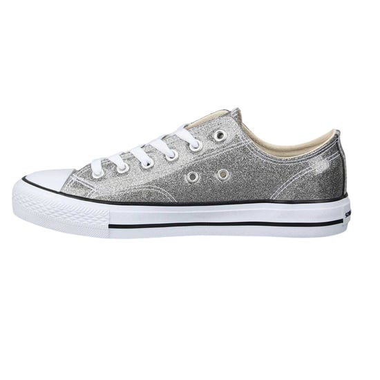 SoulCal Dames Canvas Ballerina's (Zilver) - Image 2
