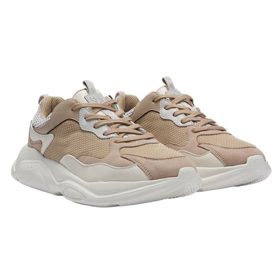 Hugo Heren Leon Mesh Trainers (Medium Beige) - Image 4