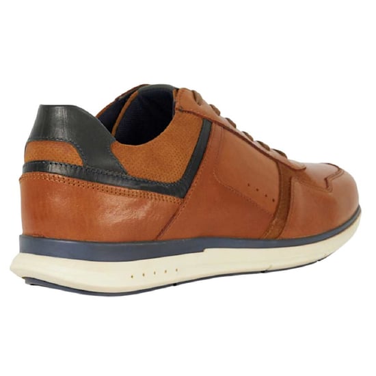 Dune London Torben leren sneakers voor heren (Tan) - Image 2