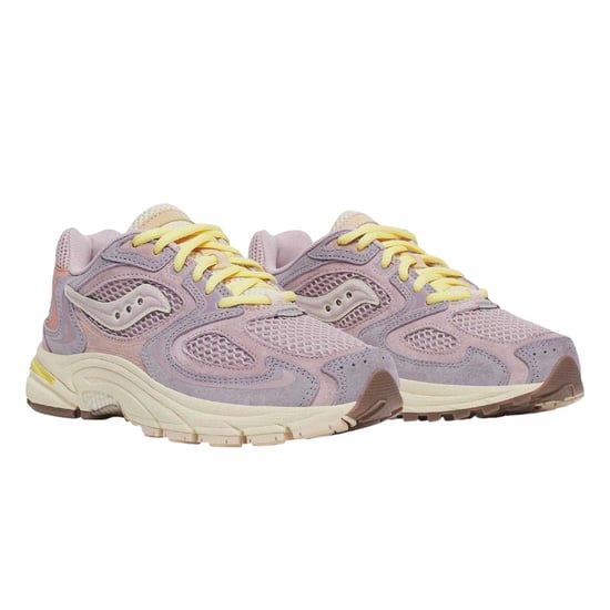 Saucony Mens Grid Jazz 9 Suede Shoes (Violet) - Image 4