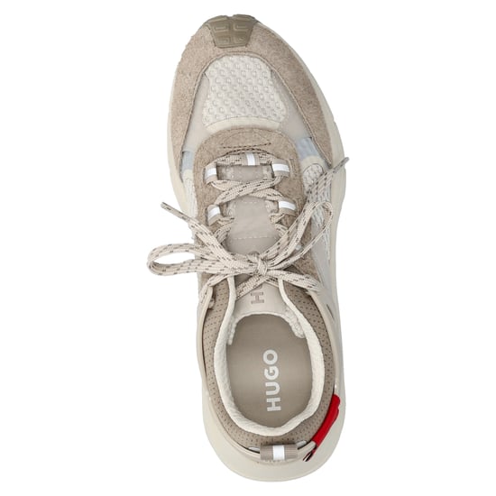 Hugo Dames/Dames Lage Trainers (Medium Beige) - Image 4