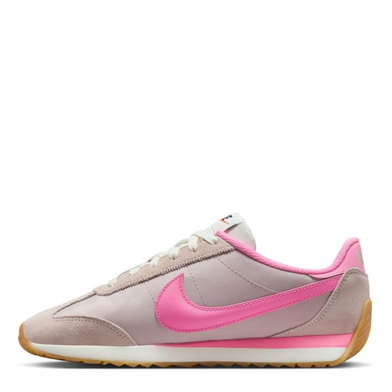 Nike Dames/Dames Waffle Debut Suede Wedge Trainers (Rood/Roze) - Image 2