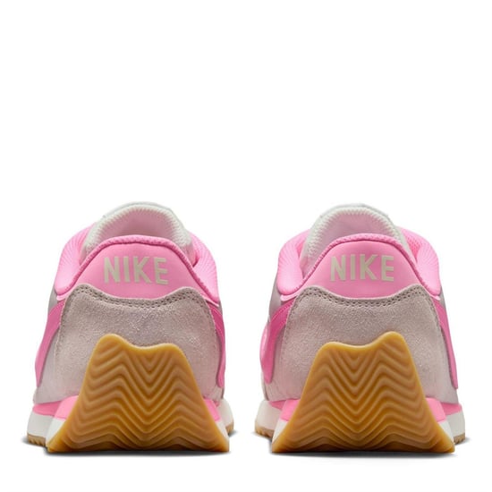 Nike Dames/Dames Waffle Debut Suede Wedge Trainers (Rood/Roze) - Image 4