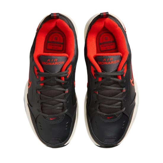 Nike Heren Monarch Iv Sportschoenen (Zwart, Rood) - Image 3