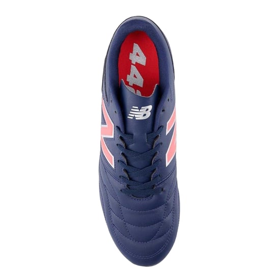New Balance Voetbalschoenen voor heren, synthetisch, voor harde ondergrond (Marine, Rood) - Image 3