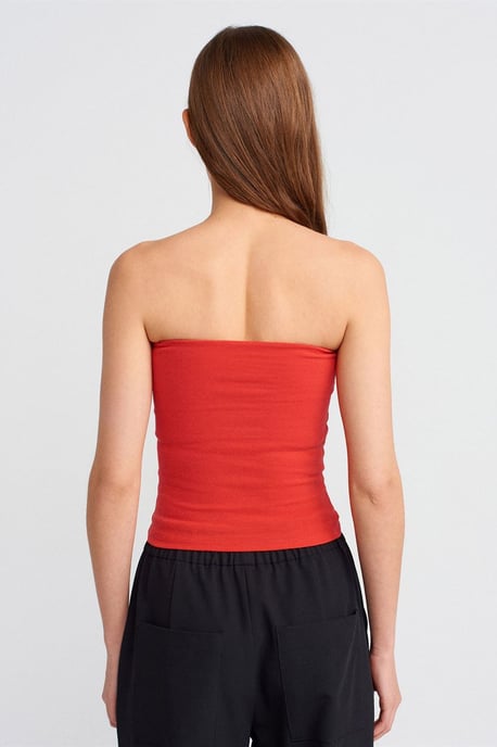 Bandeau Blouse zonder Bandjes - Image 2